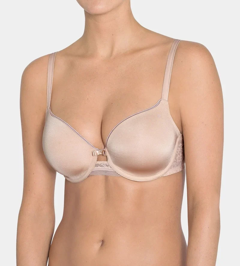 Triumph – Beauty-Full Essential T-Shirt-BH mit vorgeformtem Rand, Nude-Beige