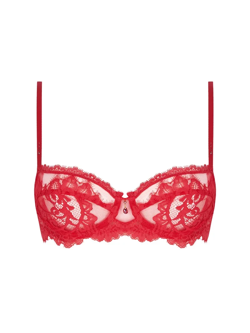 Lise Charmel – Desirs De Venise Halbschalen-BH Grenat Venise