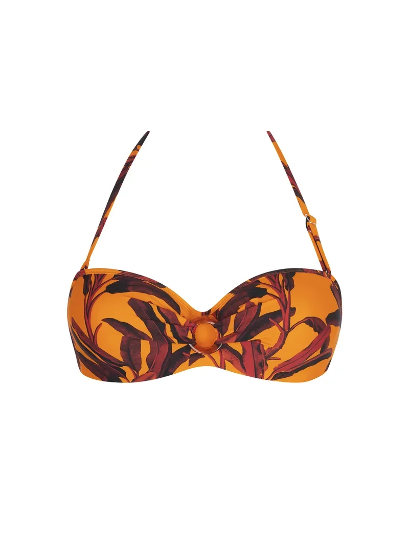 Antigel Swimwear von Lise Charmel - La Melanesia Soft Bandeau Strapless Bikini Jaune Banane