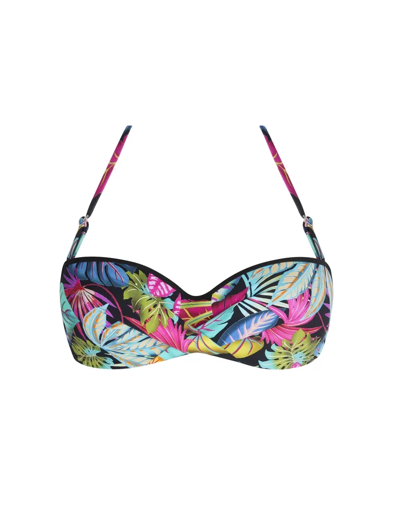 Antigel Bademode von Lise Charmel – La Foret Magic Soft Bandeau Trägerloser Bikini Noir Enchante