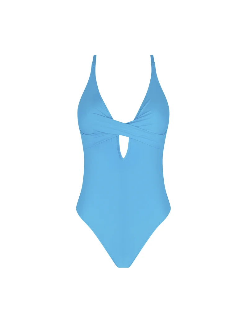 Antigel Bademode von Lise Charmel - La Chiquissima Multi-Position Wireless Badeanzug Blau Azur