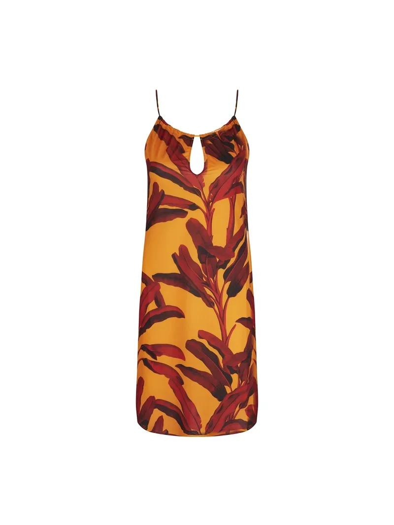 Antigel Swimwear von Lise Charmel - La Melanesia ärmelloses Kleid Jaune Banane