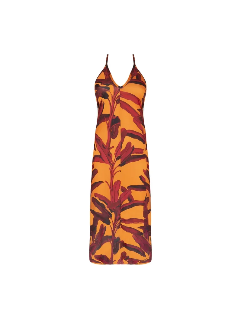 Antigel Swimwear von Lise Charmel - La Melanesia Maxikleid Gelb-Banane