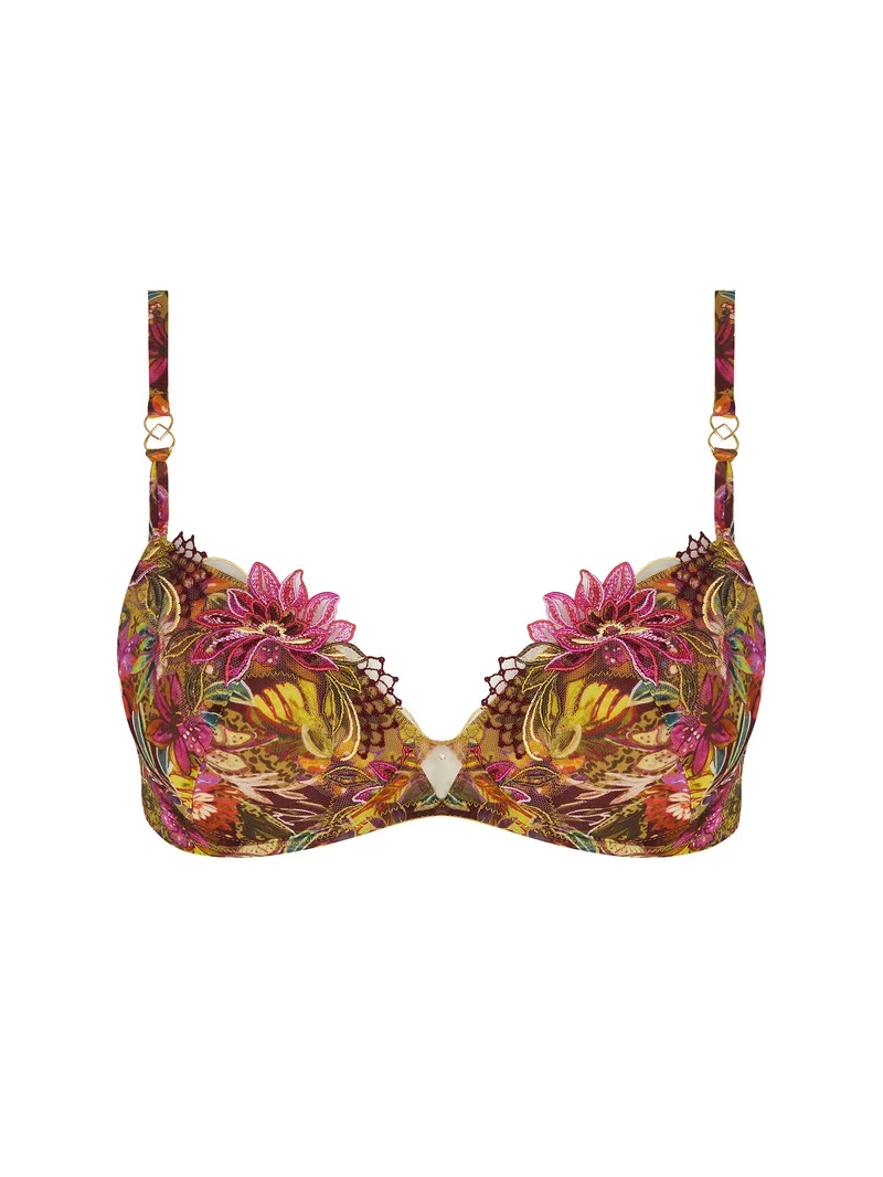 Lise Charmel - Danse Des Fleurs gepolsterter Kontur-BH Fushia Vert