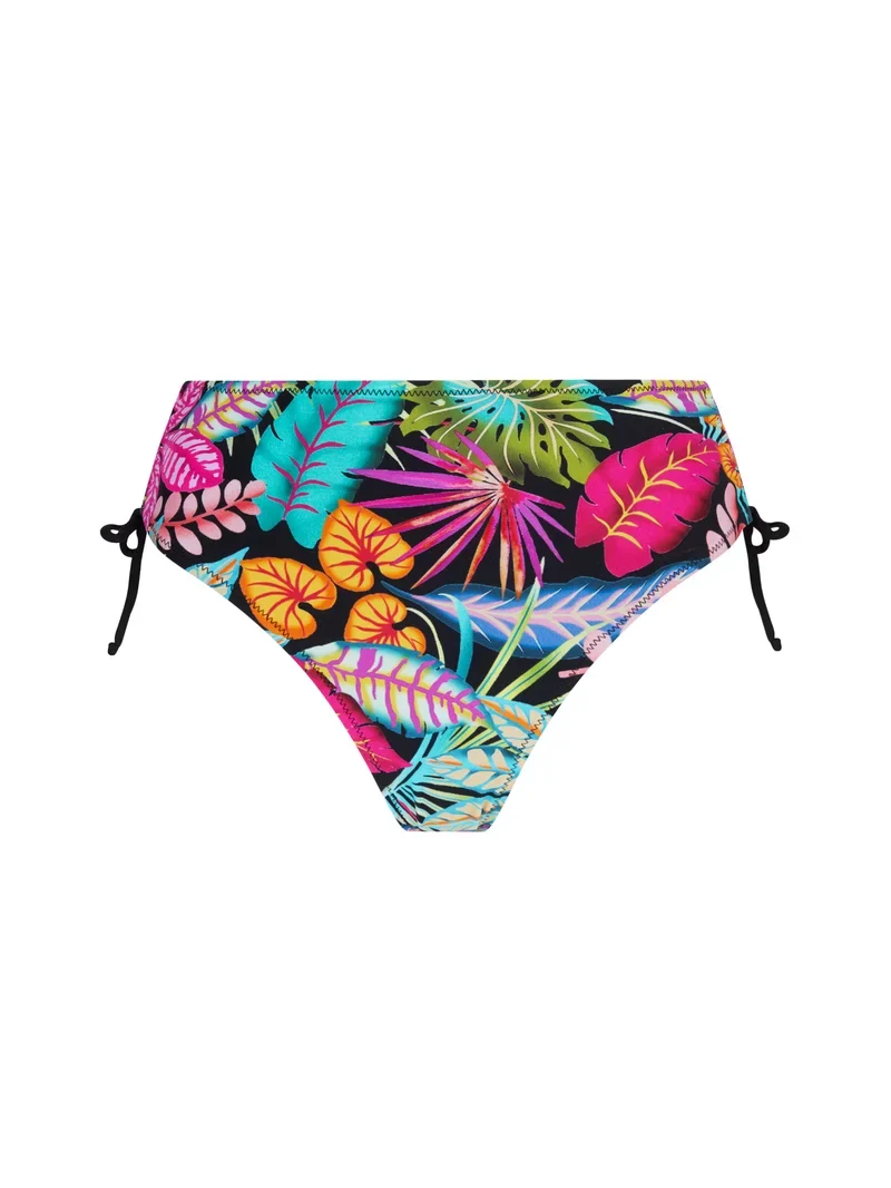 Antigel Swimwear von Lise Charmel - La Foret Magic Verstellbarer Bikini mit hohem Bund Noir Enchante