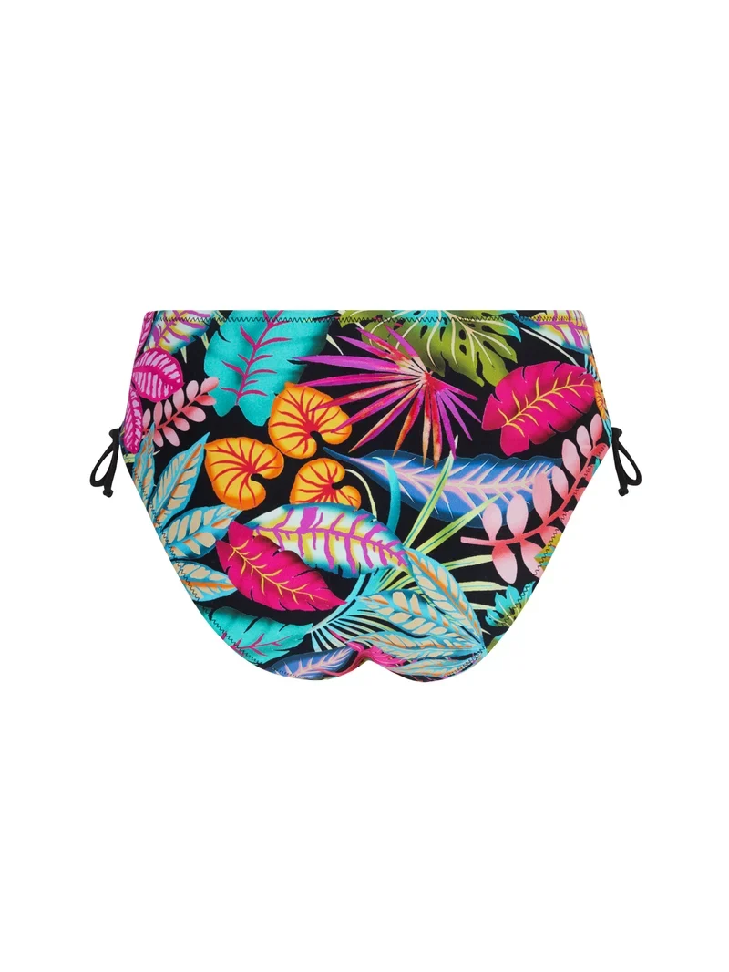 Antigel Swimwear von Lise Charmel - La Foret Magic Verstellbarer Bikini mit hohem Bund Noir Enchante