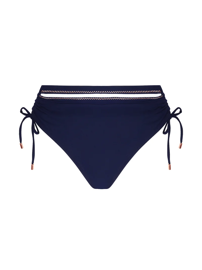 Lise Charmel Bademode - Cordage Precieux Classic Bikini mit verstellbaren Bändern, Cordage Navy