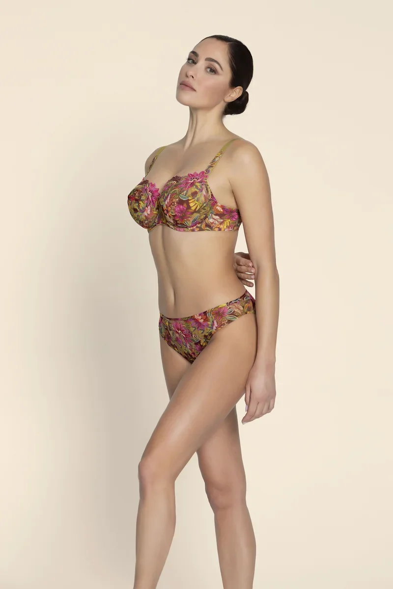 Lise Charmel – Danse Des Fleurs bedeckenden Halbschalen-BH Fushia Vert