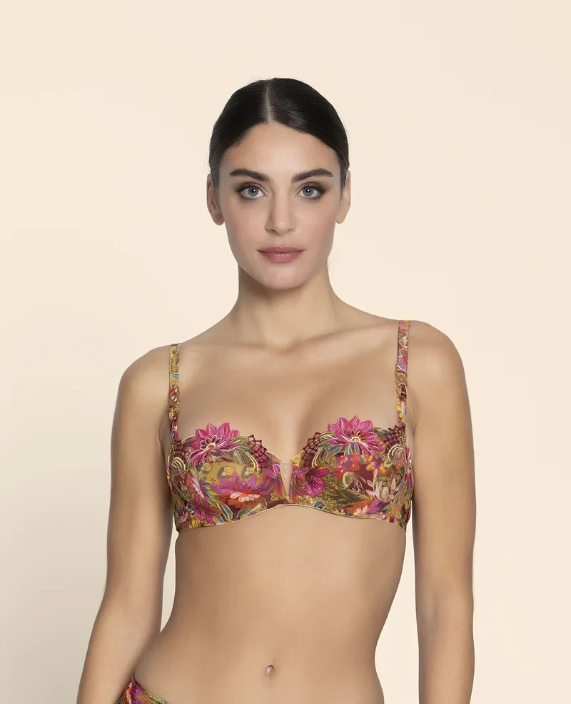 Lise Charmel – Danse Des Fleurs Halbschalen-BH Fushia Vert