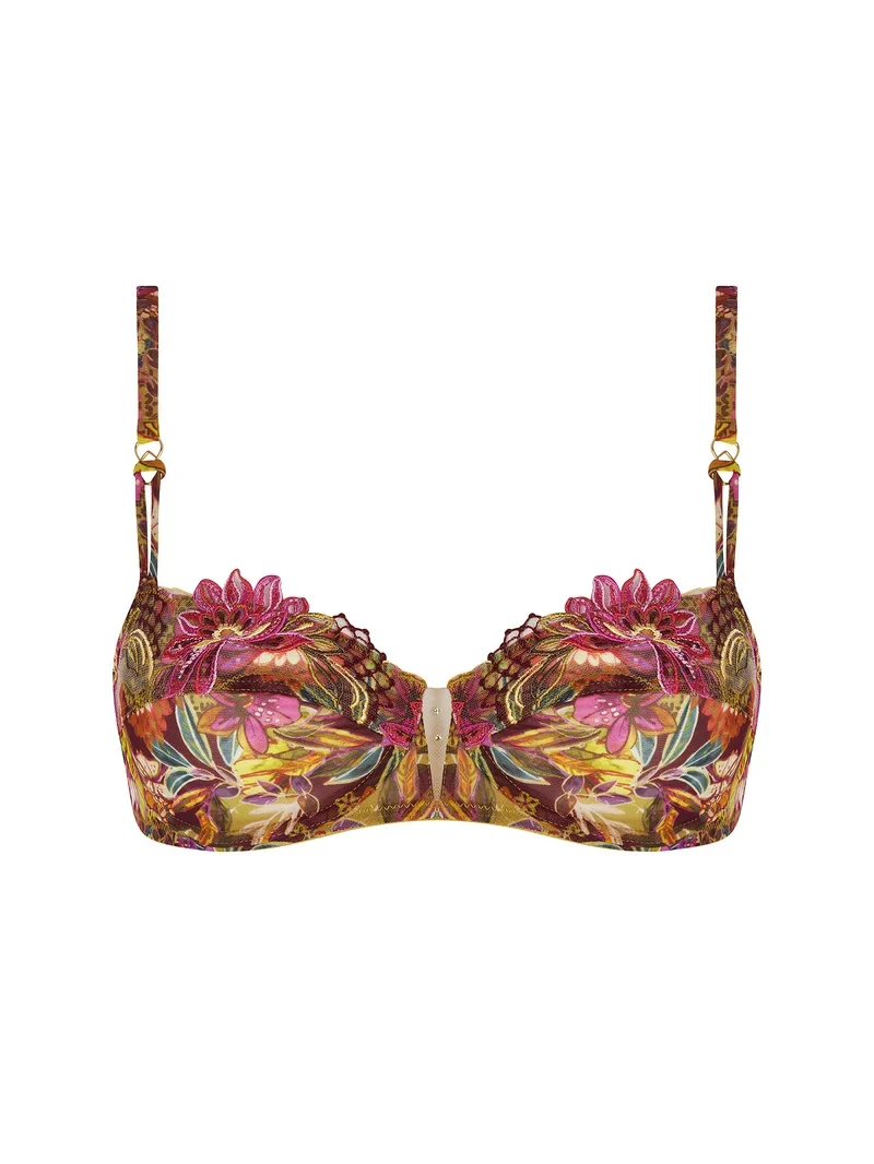 Lise Charmel – Danse Des Fleurs Halbschalen-BH Fushia Vert
