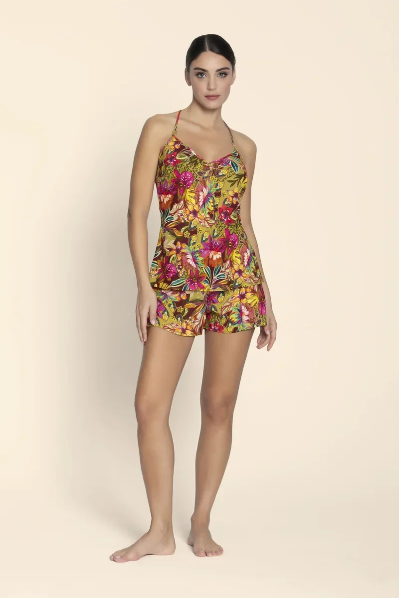 Lise Charmel – Danse Des Fleurs Camisole Fushia Vert