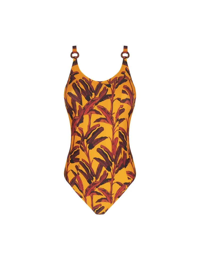 Antigel Swimwear von Lise Charmel - La Melanesia Full Cup Bügel-Badeanzug Jaune Banane