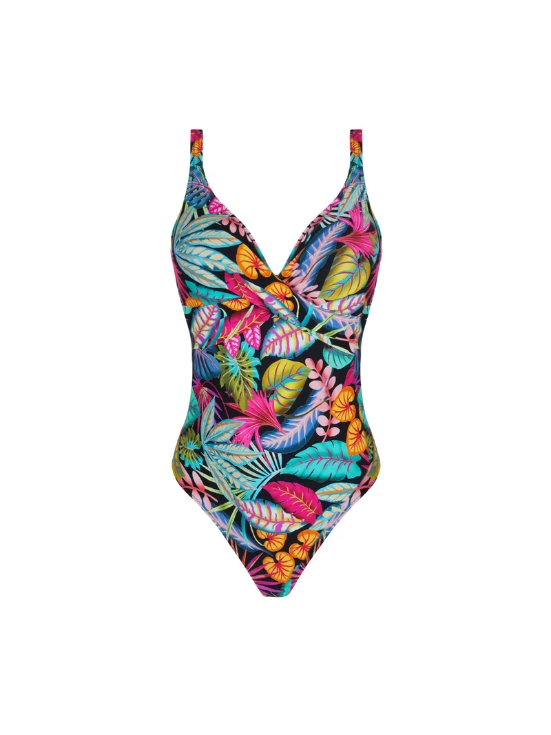 Antigel Swimwear von Lise Charmel - La Foret Magic Verführerischer kabelloser Badeanzug Noir Enchante
