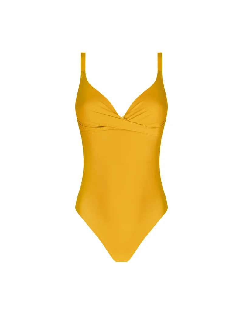 Antigel Bademode von Lise Charmel - La Chiquissima Kabelloser gepolsterter Badeanzug Jaune Paille