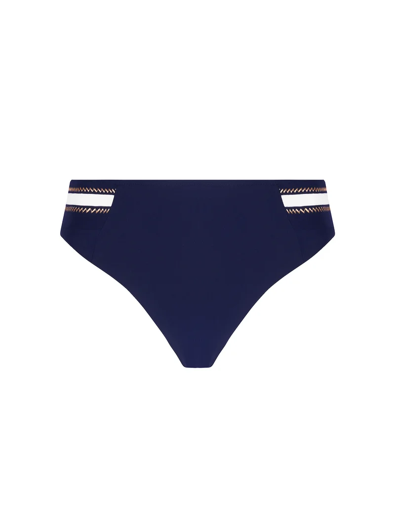 Lise Charmel Bademode - Cordage Precieux Bikinihose mit breitem Seitenteil, Cordage Navy