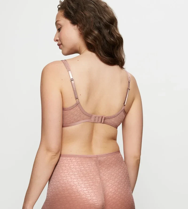 Triumph – Transparenter Bügel-BH mit vorgeformten Bügeln, Farbe: Toasted Almond