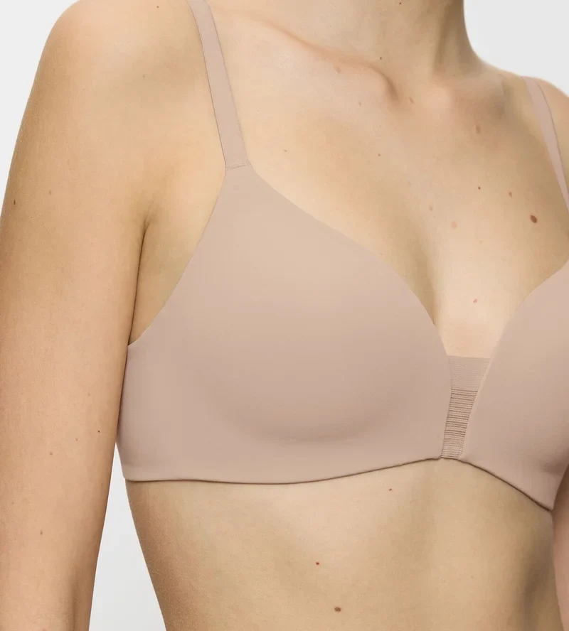 Triumph - Flex Smart Kabelloser gepolsterter BH in der Farbe Soft Praline