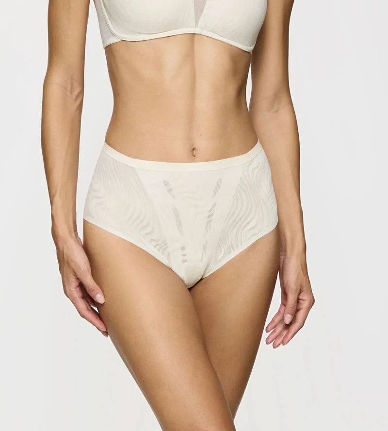 Triumph – Shape Smart Ellipse Maxi-Slip Ecru Weiß