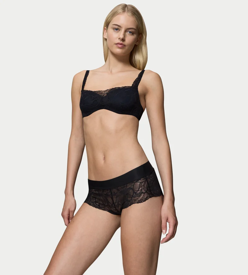 Triumph – Body Make-Up Essentials Illusion Lace Shorty Schwarz