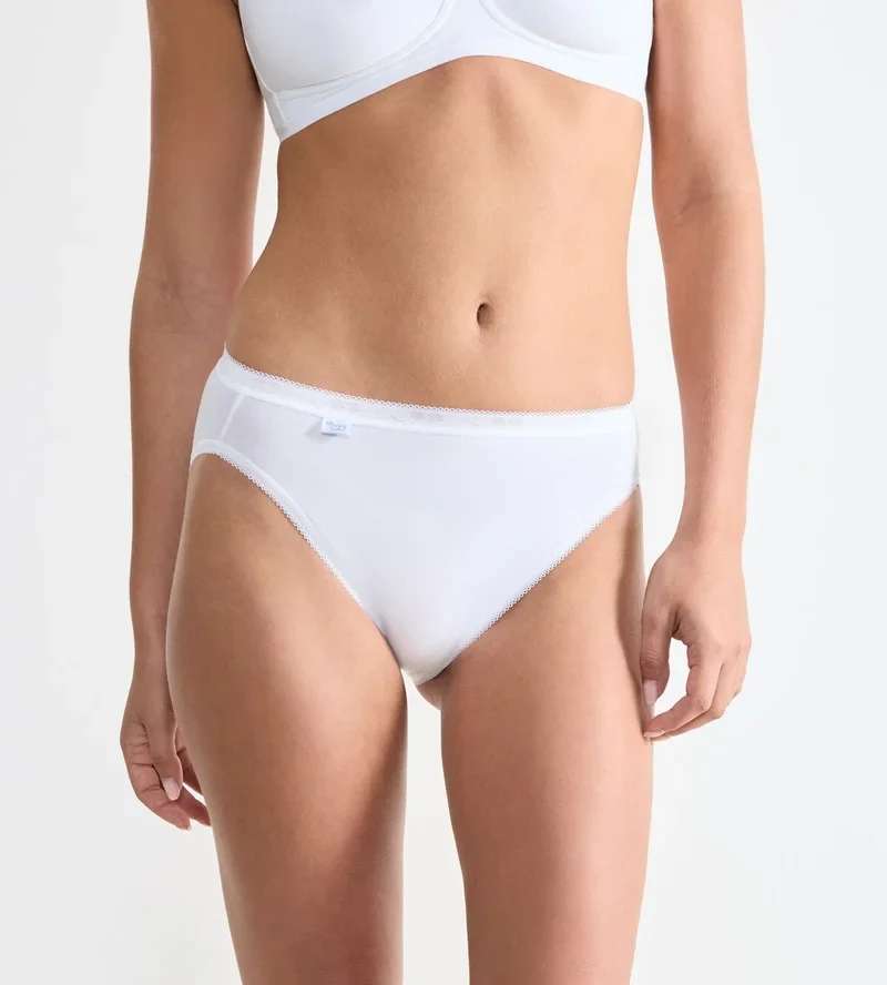 Sloggi - Basic Plus Tai Brief 3er-Pack Weiß