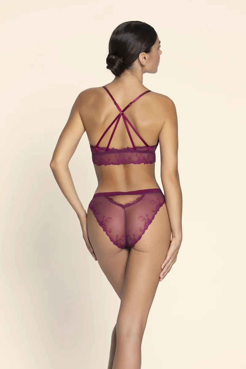 Lise Charmel – Source Beaute Wireless Triangle Bra Source Amarante