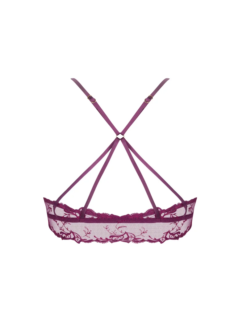 Lise Charmel – Source Beaute Wireless Triangle Bra Source Amarante