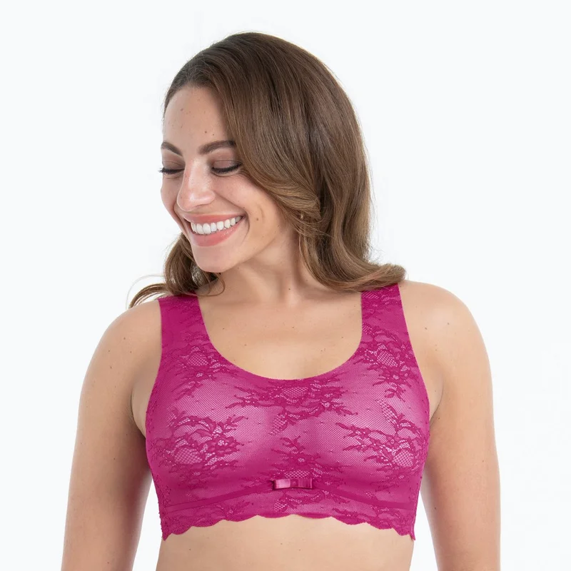 Anita – Essential Lace Bralette mit gepolsterten Cups, Bonbonrosa