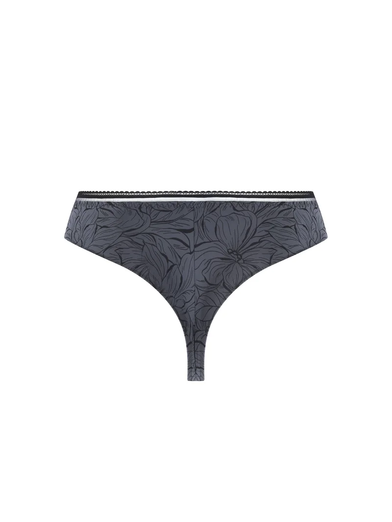Antigel von Lise Charmel – Bureau Secret Thong Gris Souris
