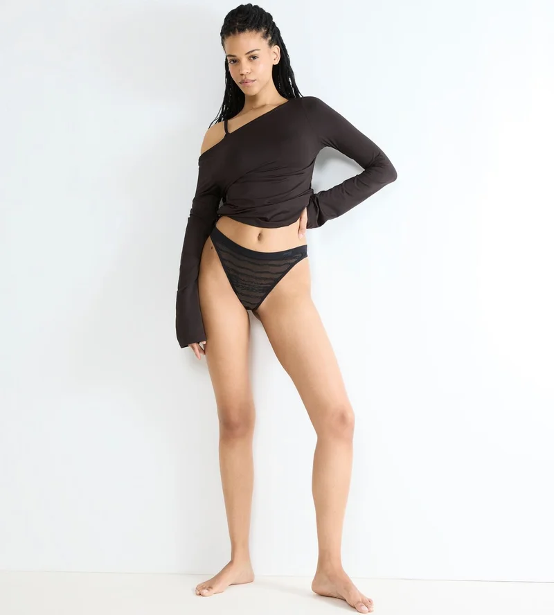 Sloggi - Free Evolve String Black
