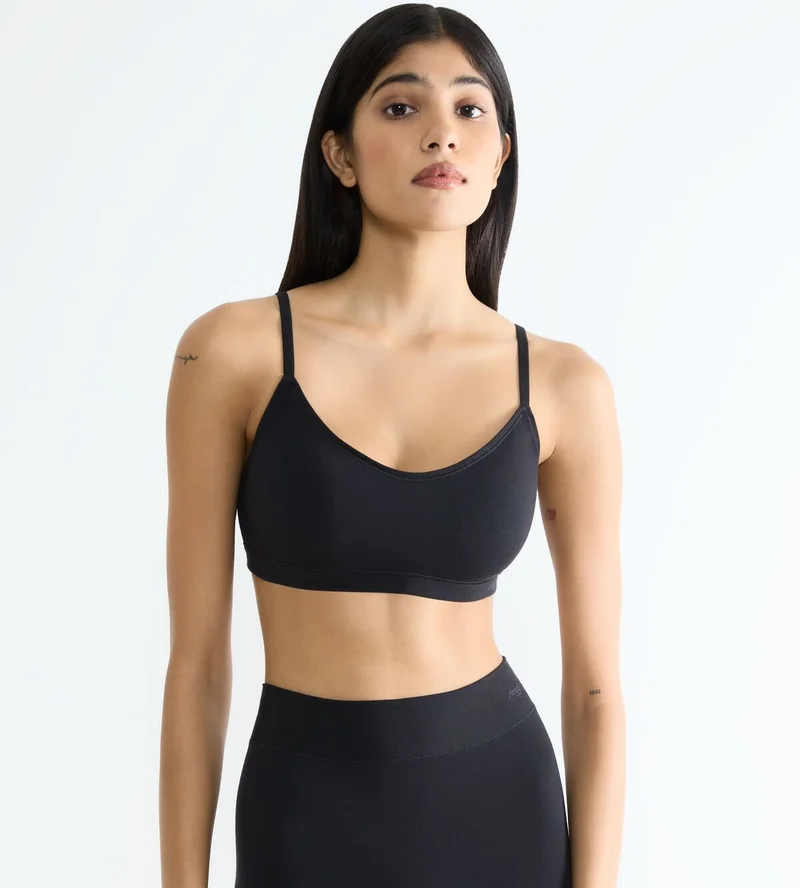 Sloggi - Free Evolve Kabelloser gepolsterter BH Schwarz