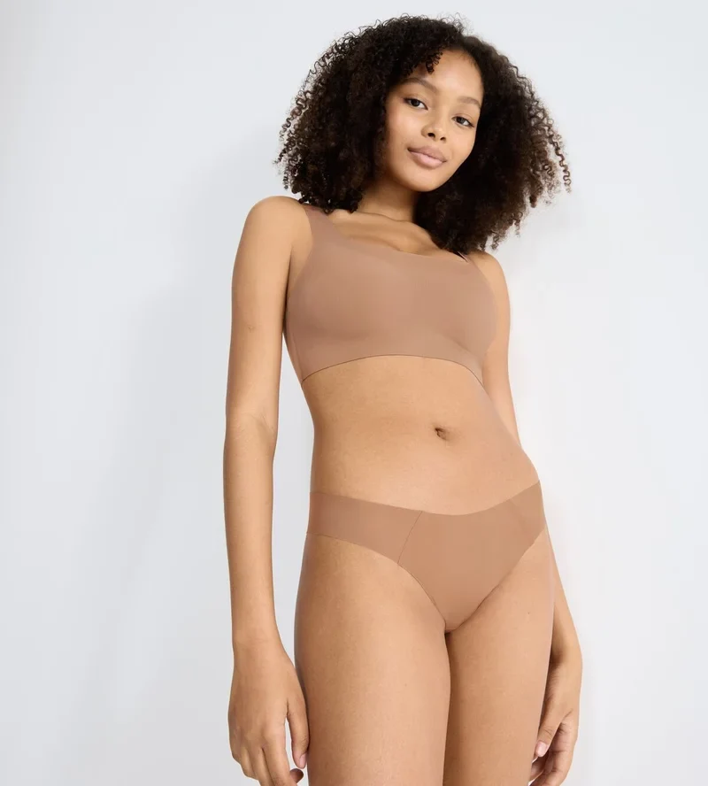 Sloggi - Zero Feel Tiny Tanga Nostalgic Brown