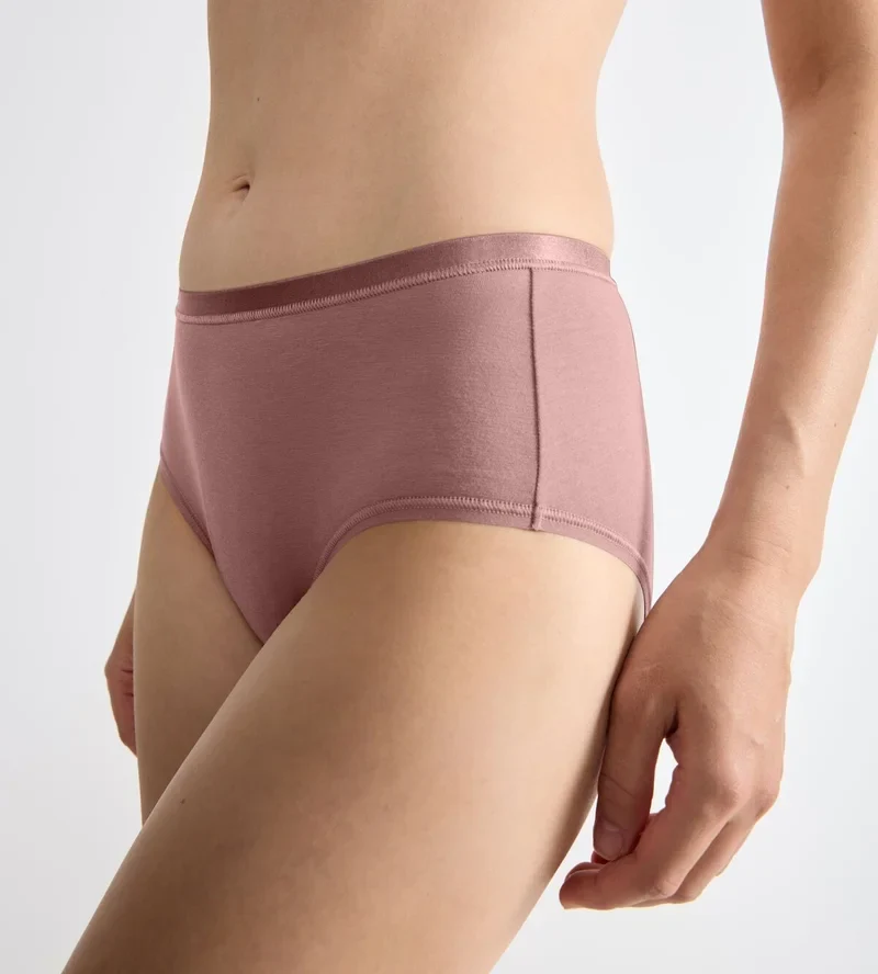 Sloggi - Go Daily Baumwoll-Midihemden, 3er-Pack, Kakao