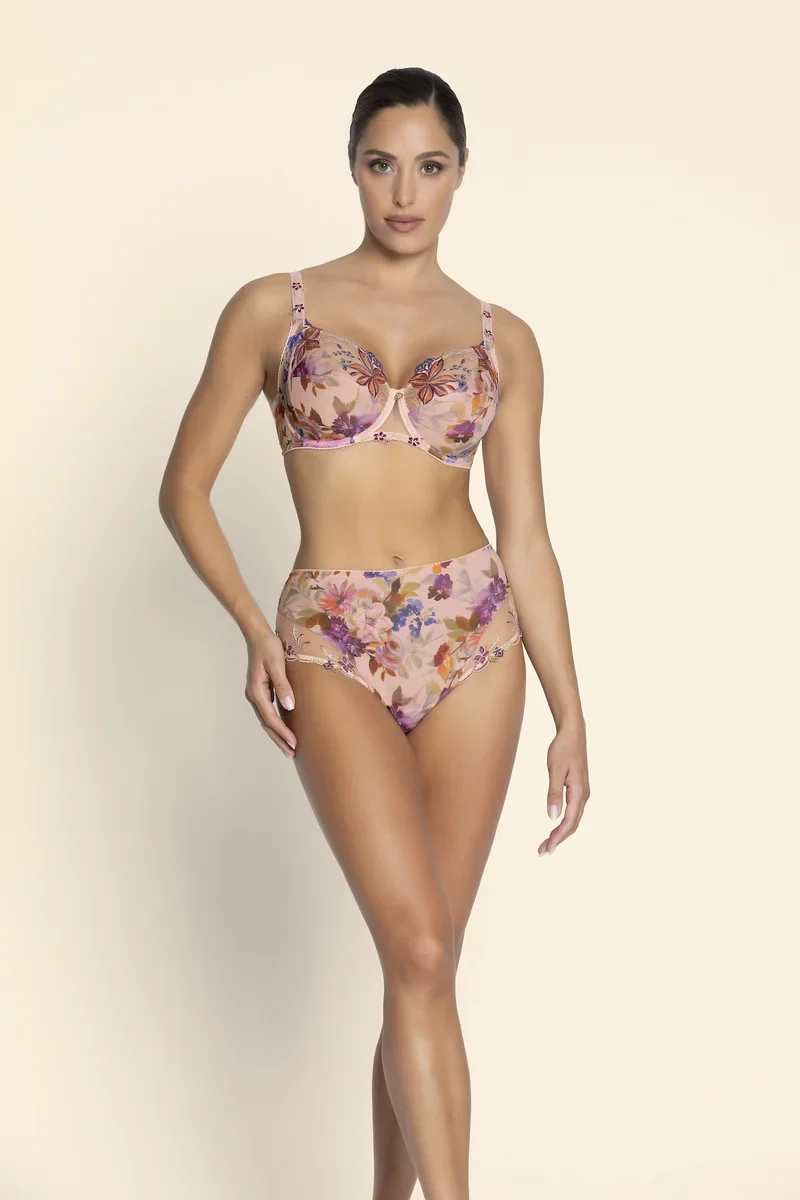 Lise Charmel - L'hiver En Fete 3-teiliger Vollschalen-BH Roses D'hiver