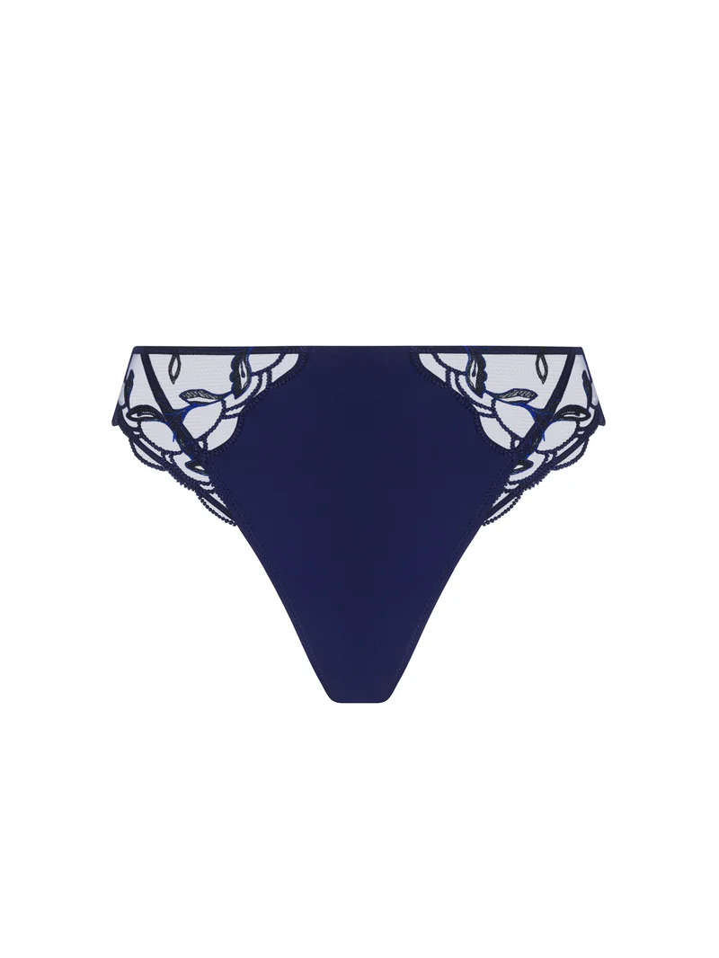 Lise Charmel – Eclat Couture Thong Bleu Night