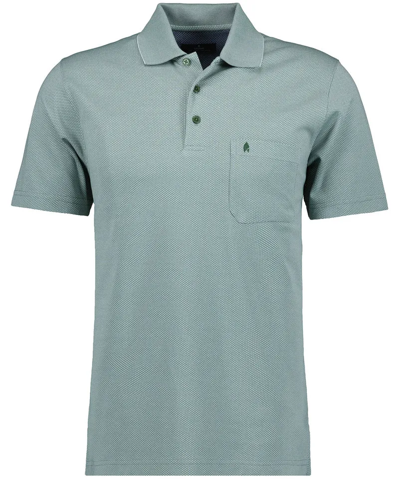 Softknit-Polo "Fischernetz"
