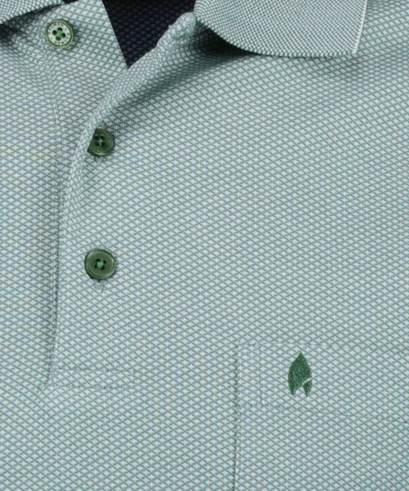 Softknit-Polo "Fischernetz"