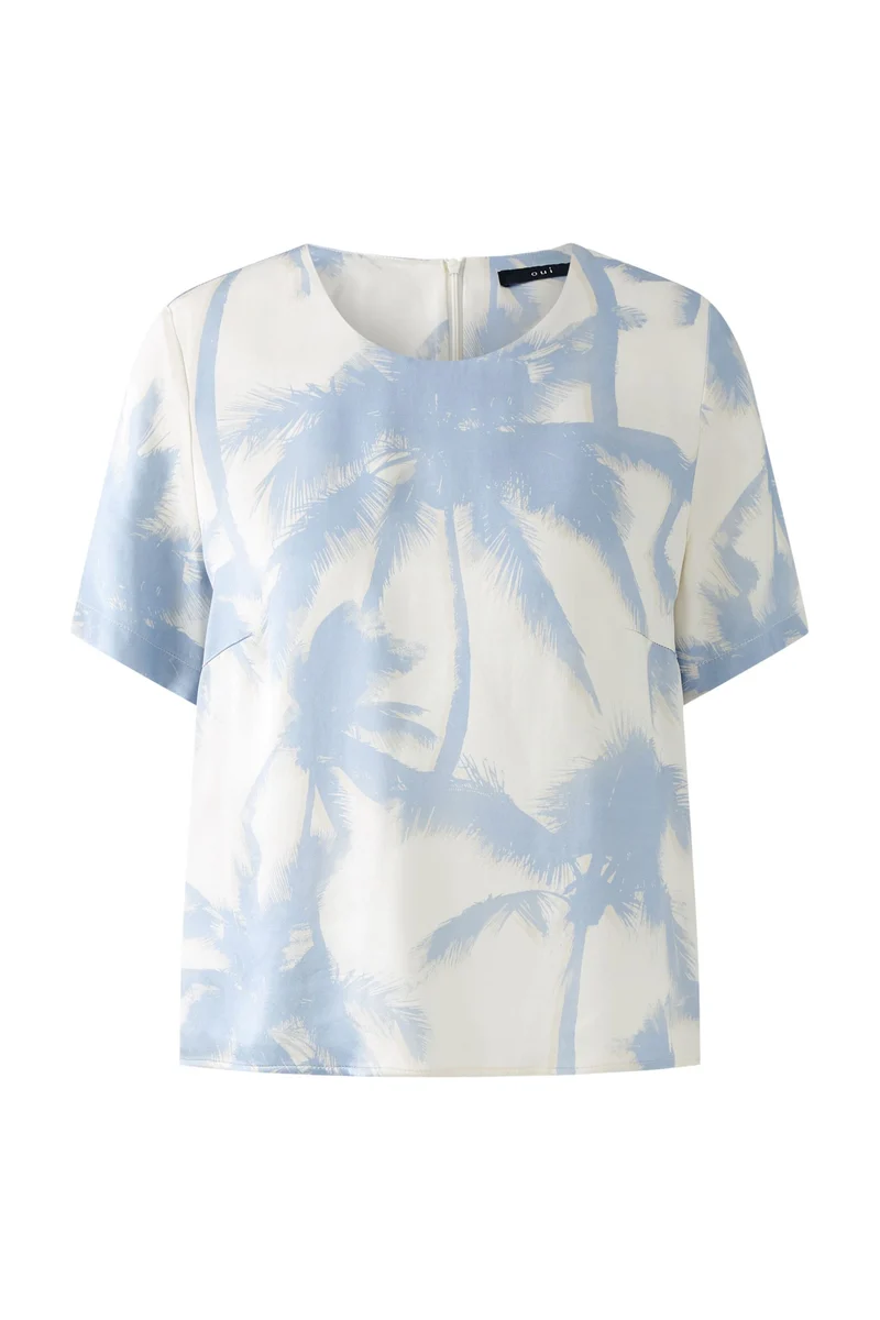Bluse reiner Viskosesatin