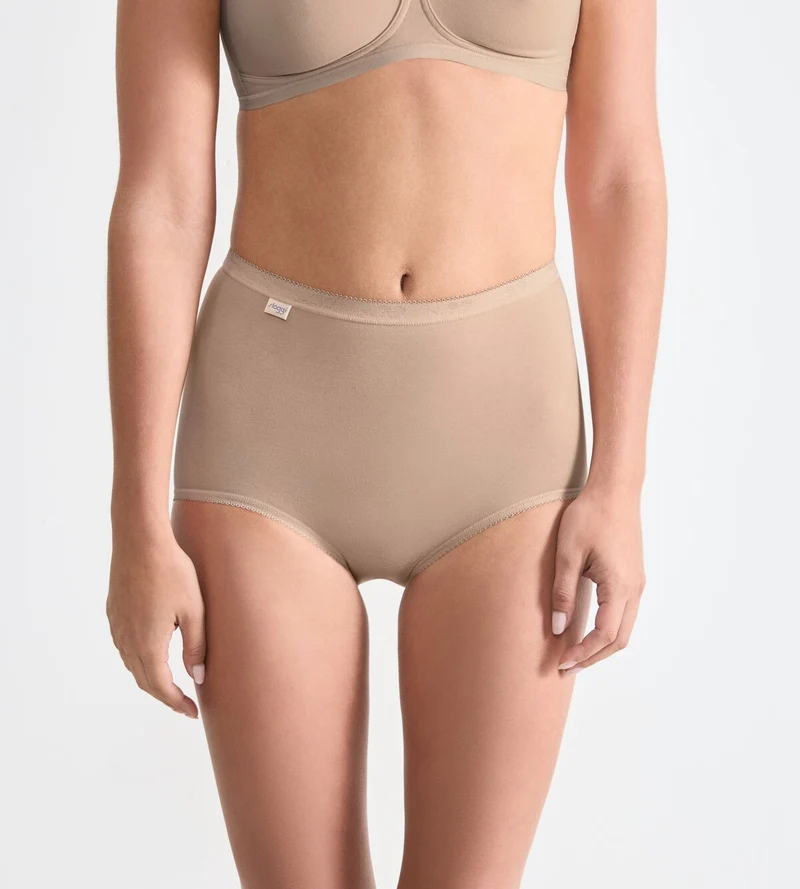 Sloggi - Basic Plus High Waist Brief 2er-Pack Hautfarben