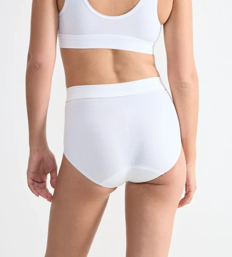 Sloggi - Double Comfort High Waist Slip 2er-Pack Weiß