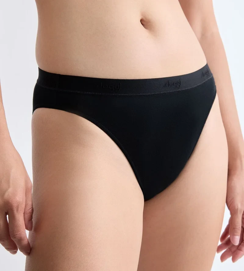 Sloggi - Go Casual High Leg Brief Schwarz
