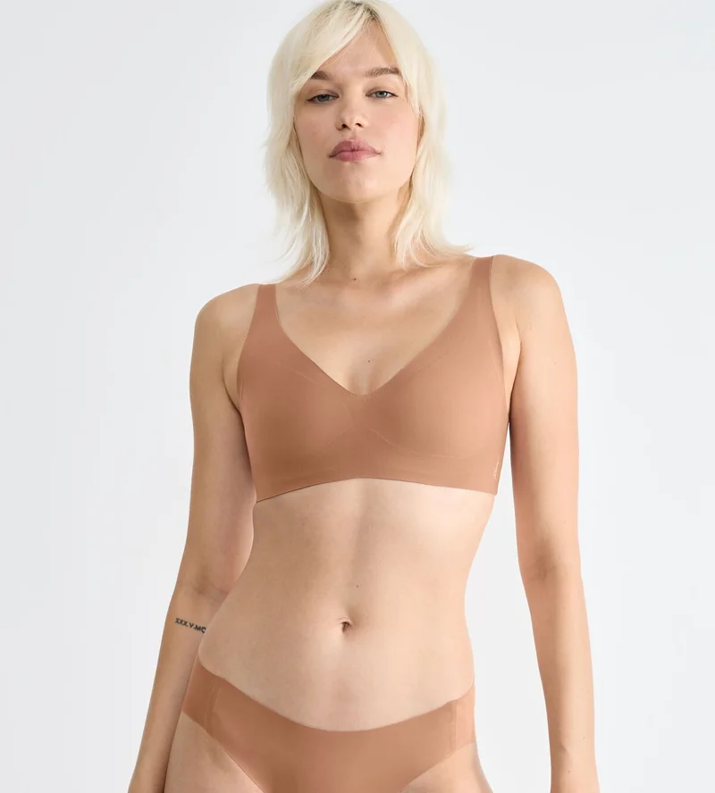 Sloggi - Zero Feel Soft Bra Nostalgic Brown