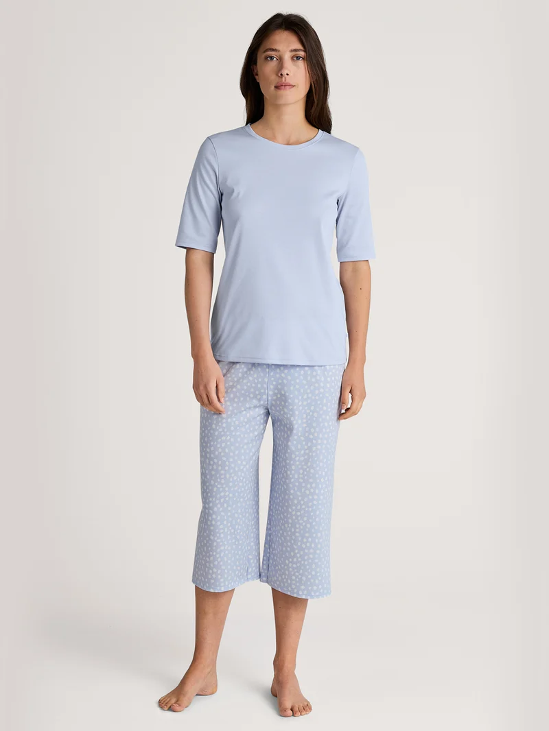 DAMEN Hose 3/4, harmony blue