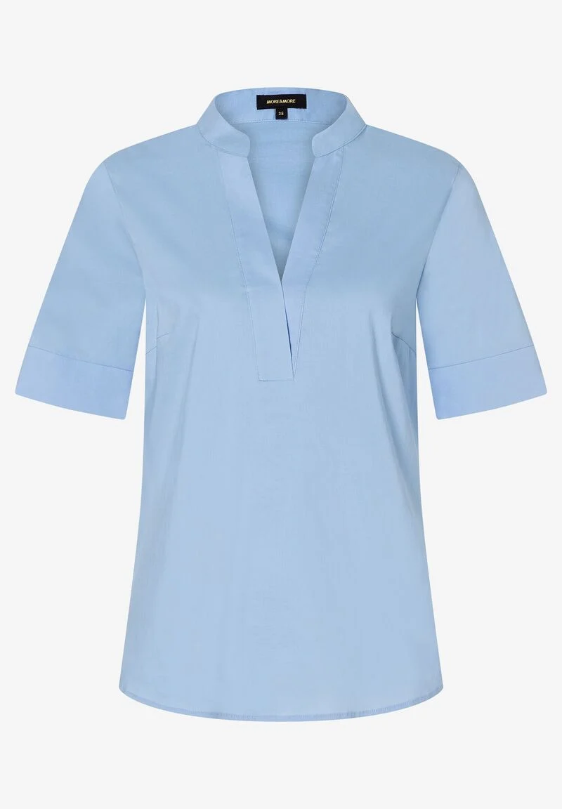 Bluse hellblau Sommer-Kollektion