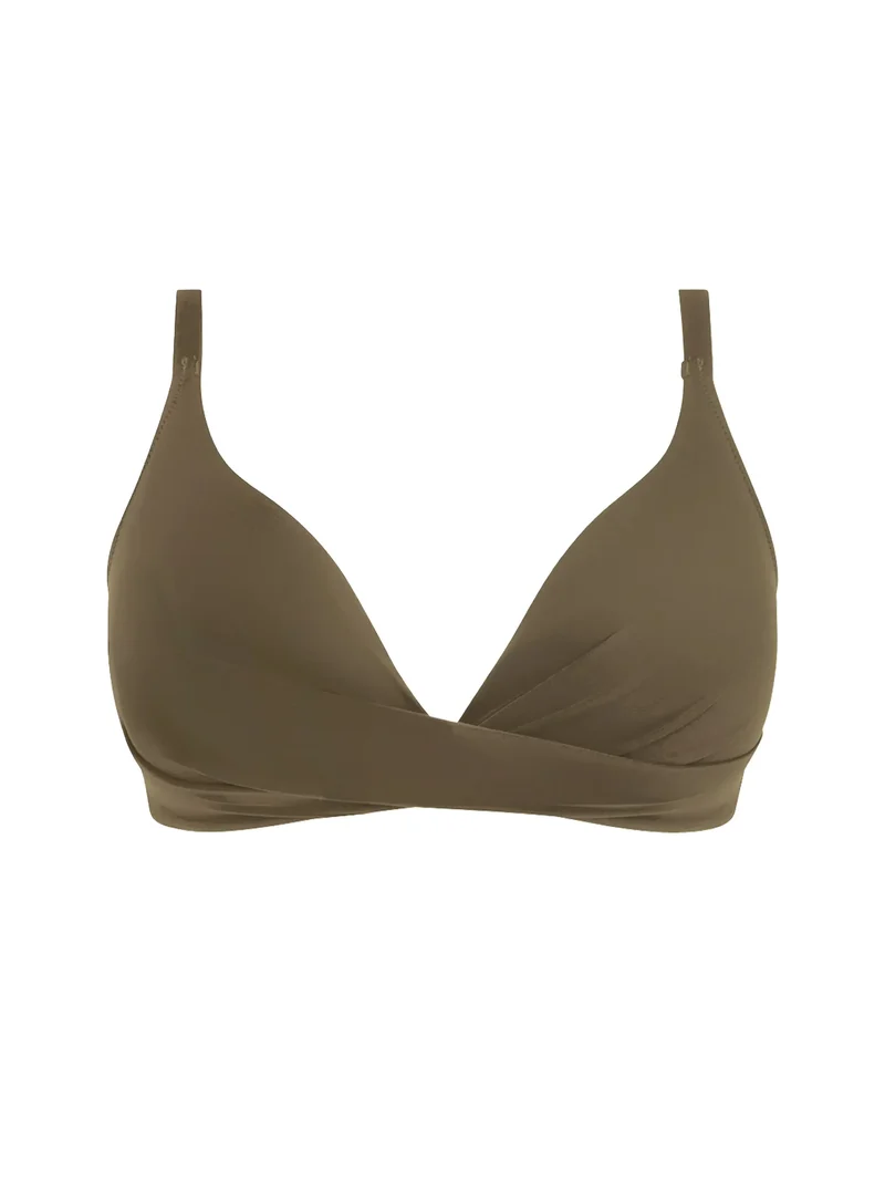 Antigel Bademode von Lise Charmel – La Chiquissima Wireless Contour Bikini Kaki Chic