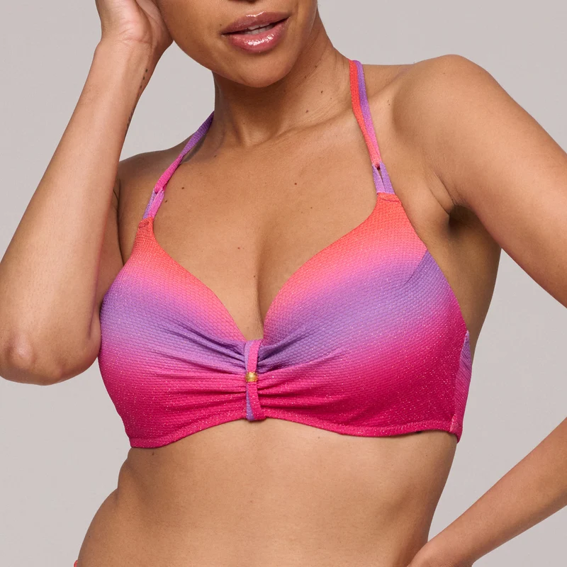 NUSA DUA Spectral Unterlegtes Bikini-Top tief.