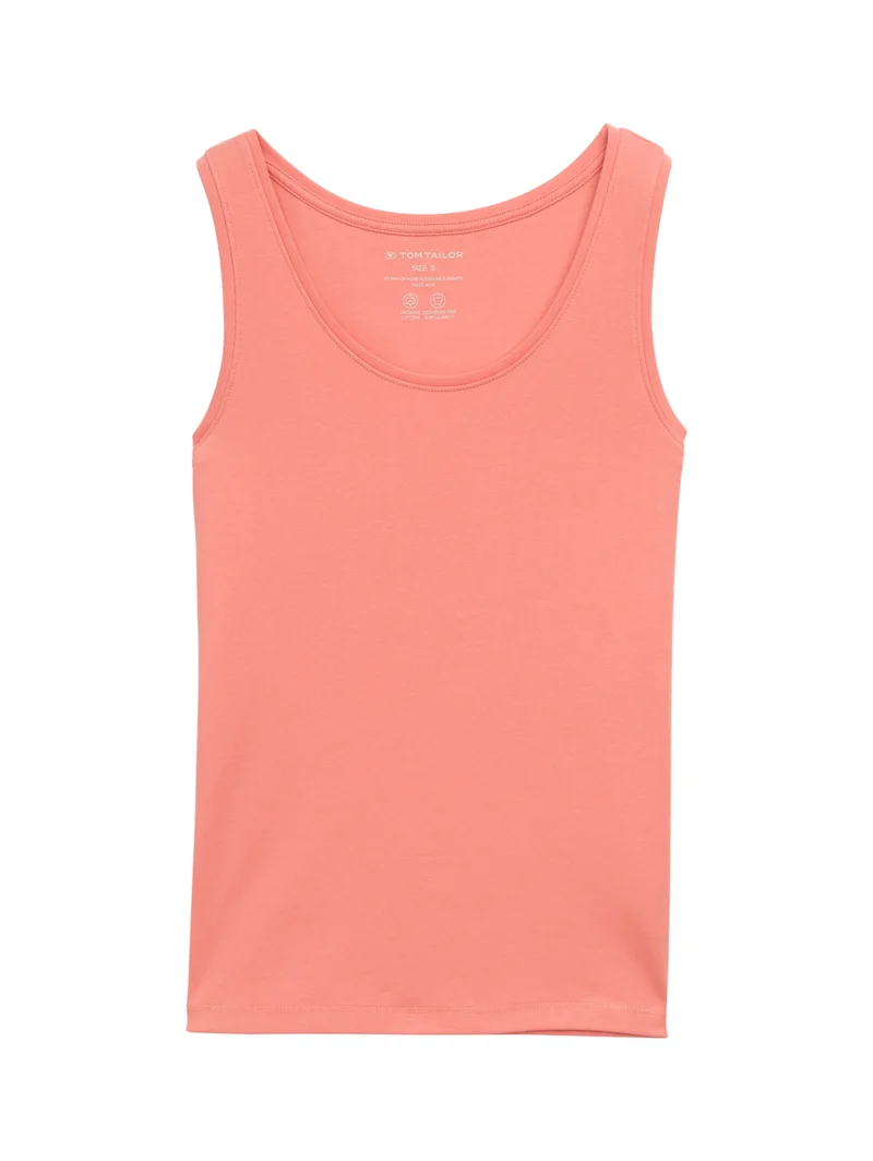 Basic Top mit Rundhalsausschnitt