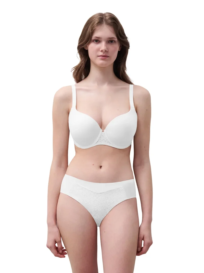 Chantelle EasyFeel – Norah T-Shirt-BH in Weiß