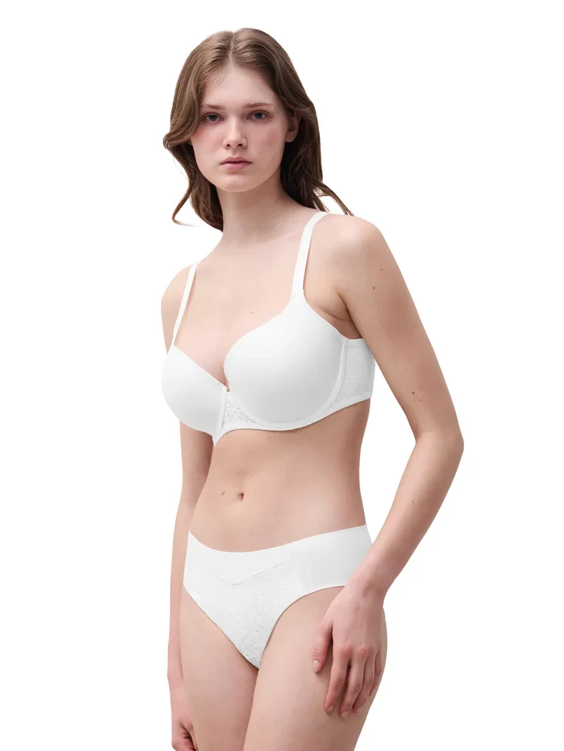 Chantelle EasyFeel – Norah T-Shirt-BH in Weiß