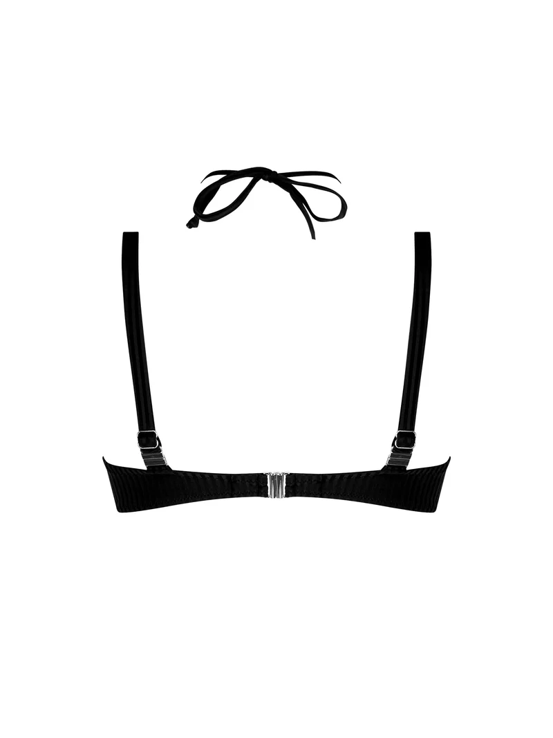 Antigel Swimwear von Lise Charmel – La Stricto Chic Plunge Bikini Noir