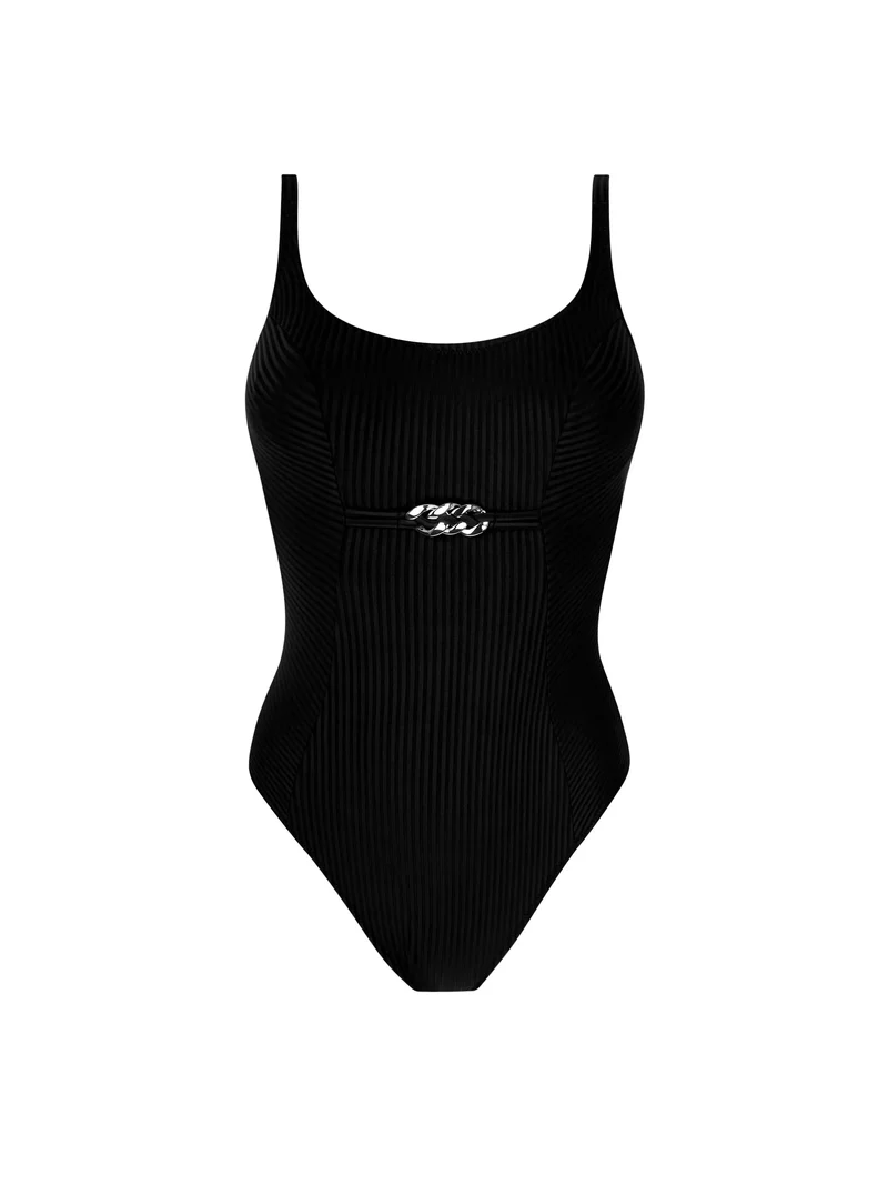 Antigel Swimwear von Lise Charmel – La Stricto Chic Full Cup Bügel-Badeanzug Noir
